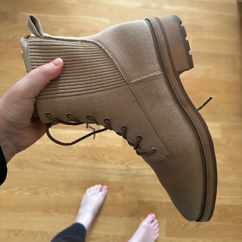 Rothy's Hickory Laced Lug Boot - Picture 8 of 14